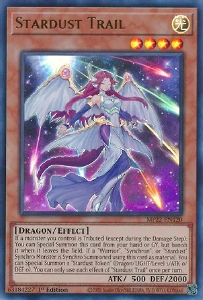 Stardust Trail - MP22-EN120 - Ultra Rare - 1st Edition