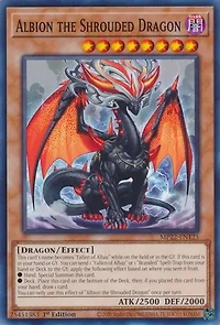 Albion the Shrouded Dragon - MP22-EN125 - Common - 1st Edition