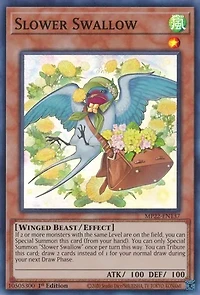 Slower Swallow - MP22-EN137 - Super Rare - 1st Edition