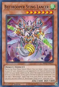 Beetrooper Sting Lancer - MP22-EN175 - Common - 1st Edition