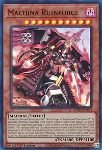 Machina Ruinforce - MP22-EN203 Super Rare 1st Edition