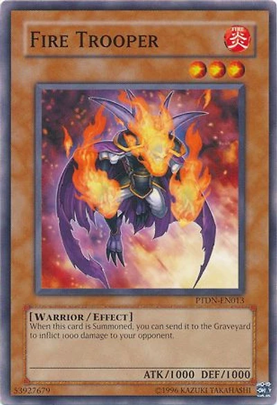 Fire Trooper - PTDN-EN013 - Common - Unlimited Edition