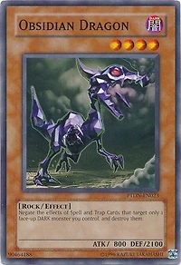 Obsidian Dragon - PTDN-EN023 - Common - Unlimited Edition