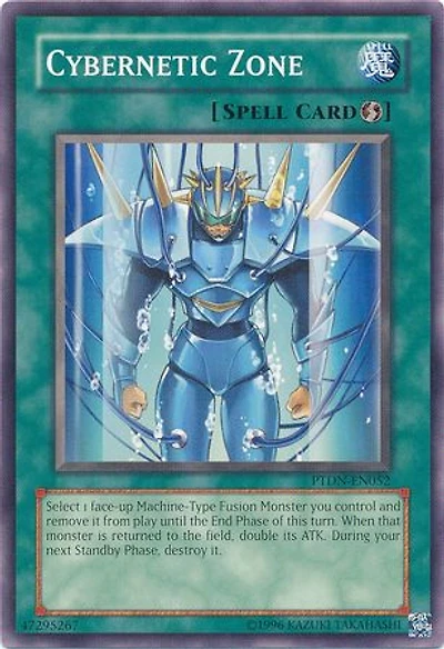 Cybernetic Zone - PTDN-EN052 - Common - Unlimited Edition