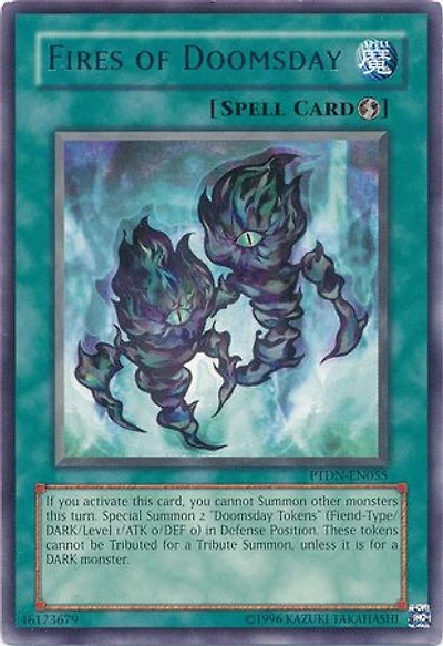 Fires of Doomsday - PTDN-EN055 - Rare - Unlimited Edition