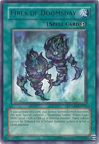 Fires of Doomsday - PTDN-EN055 - Rare - Unlimited Edition
