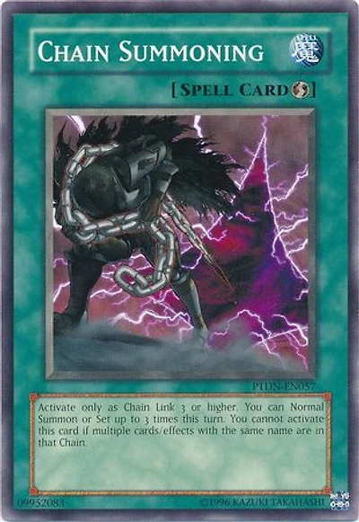 Chain Summoning - PTDN-EN057 - Common - Unlimited Edition