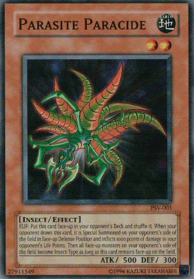 Parasite Paracide - PSV-003 - Super Rare - Unlimited Edition
