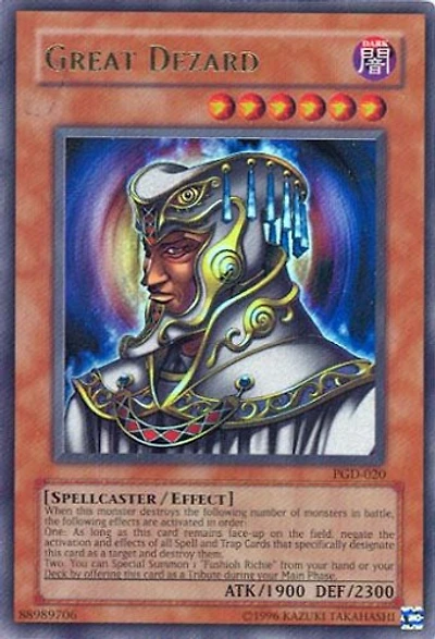 Great Dezard - PGD-020 - Ultra Rare - Unlimited Edition