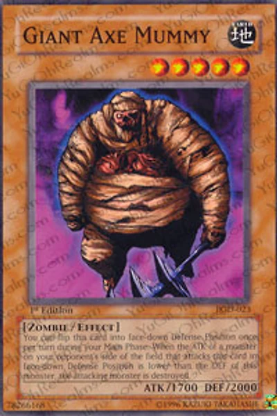 Giant Axe Mummy - PGD-023 - Common - Unlimited Edition