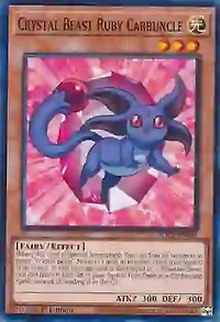 Crystal Beast Ruby Carbuncle - SDCB-EN001 - Common - 1st Edition