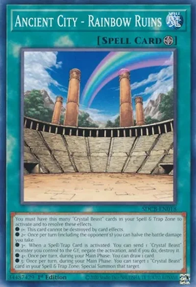 Ancient City - Rainbow Ruins - SDCB-EN018 - Common - 1st Edition