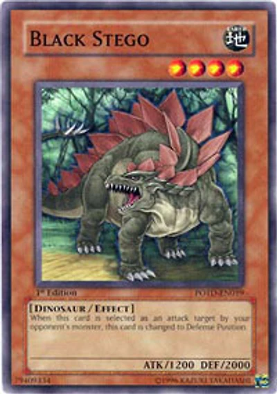 Black Stego - POTD-EN019 - Common - Unlimited Edition