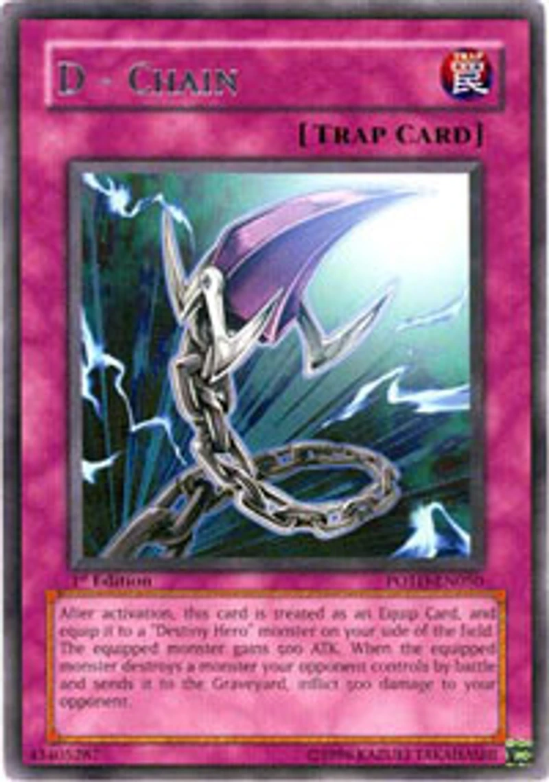 D - Chain - POTD-EN050 - Rare - Unlimited Edition