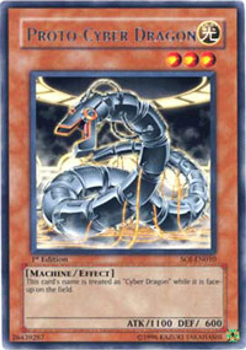 Proto-Cyber Dragon - SOI-EN010 Rare Unlimited Edition