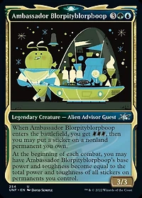 Ambassador Blorpityblorpboop - Foil - Showcase