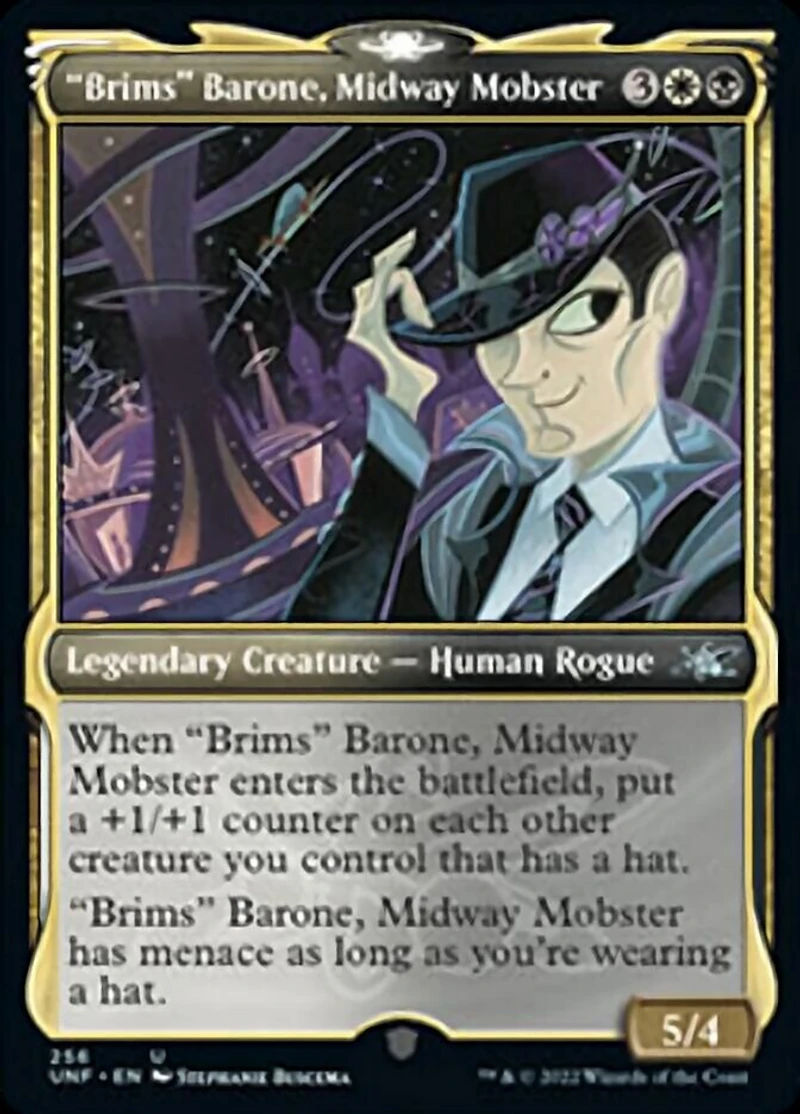"Brims" Barone, Midway Mobster - Foil - Showcase