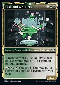 Tusk and Whiskers - Showcase - Galaxy Foil