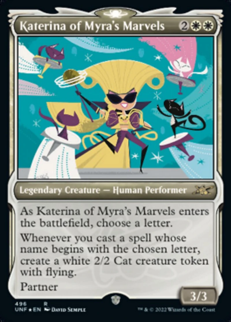 Katerina of Myra's Marvels - Showcase - Galaxy Foil