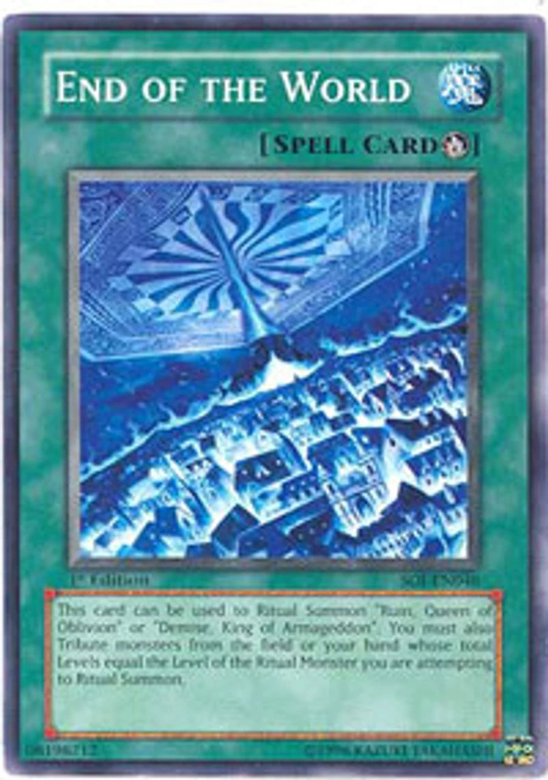 End of the World - SOI-EN046 - Common - Unlimited Edition