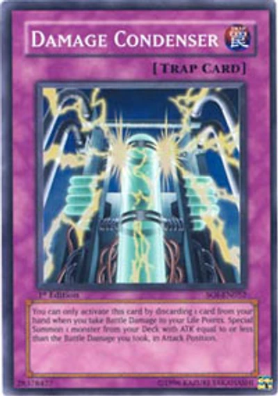 Damage Condenser - SOI-EN052 - Super Rare - Unlimited Edition