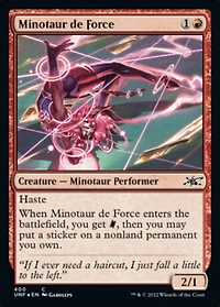 Minotaur de Force - Galaxy Foil