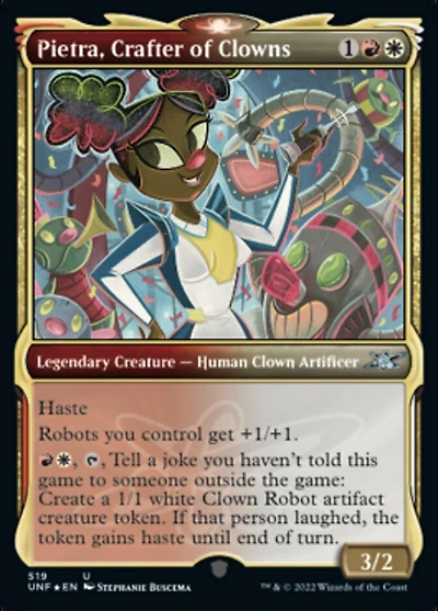 Pietra, Crafter of Clowns - Showcase - Galaxy Foil