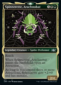 Spinnerette, Arachnobat - Foil - Showcase