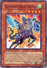 Gladiator Beast Equeste - TDGS-EN024 - Common - Unlimited Edition