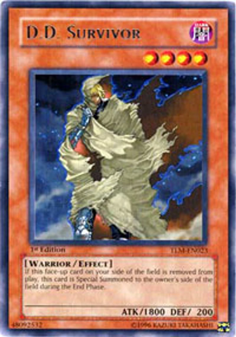 D.D. Survivor - TLM-EN023 Rare Unlimited Edition