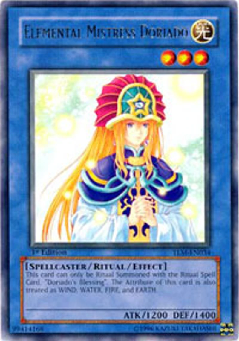 Elemental Mistress Doriado - TLM-EN034 Rare Unlimited Edition