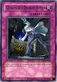 Kozaky's Self-Destruct Button - TLM-EN052 - Rare - Unlimited Edition