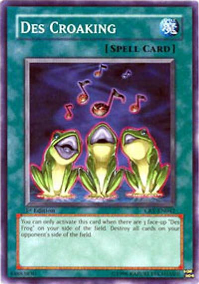 Des Croaking - CRV-EN042 - Common - Unlimited Edition