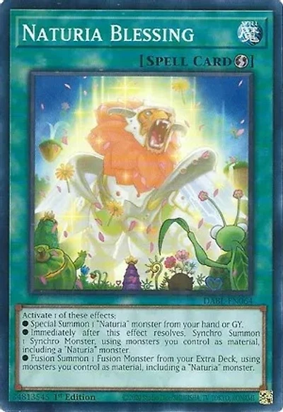Naturia Blessing - DABL-EN064 - Common - 1st Edition