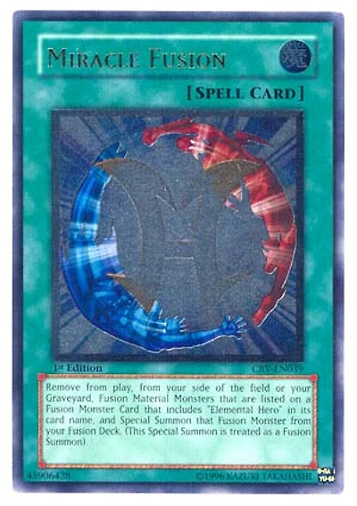 Miracle Fusion - CRV-EN039 - Ultimate Rare - Unlimited Edition