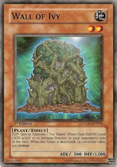 Wall of Ivy - CSOC-EN004 - Common - Unlimited Edition