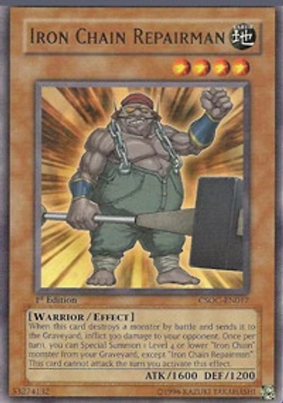 Iron Chain Repairman - CSOC-EN017 Rare Unlimited Edition