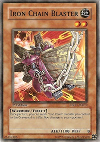 Iron Chain Blaster - CSOC-EN019 - Common - Unlimited Edition