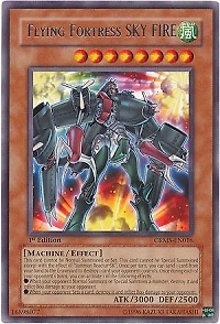 Flying Fortress SKY FIRE - CRMS-EN016 Rare Unlimited Edition