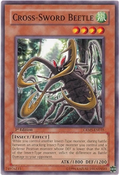 Cross-Sword Beetle - CRMS-EN035 - Common - Unlimited Edition