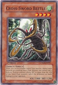 Cross-Sword Beetle - CRMS-EN035 - Common - Unlimited Edition