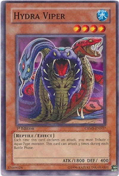 Hydra Viper - CRMS-EN037 - Common - Unlimited Edition