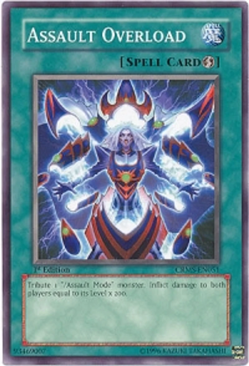 Assault Overload - CRMS-EN051 - Common - Unlimited Edition