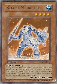 Koa'ki Meiru Ice - RGBT-EN025 Rare Unlimited Edition