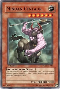 Minoan Centaur - RGBT-EN028 - Common - Unlimited Edition