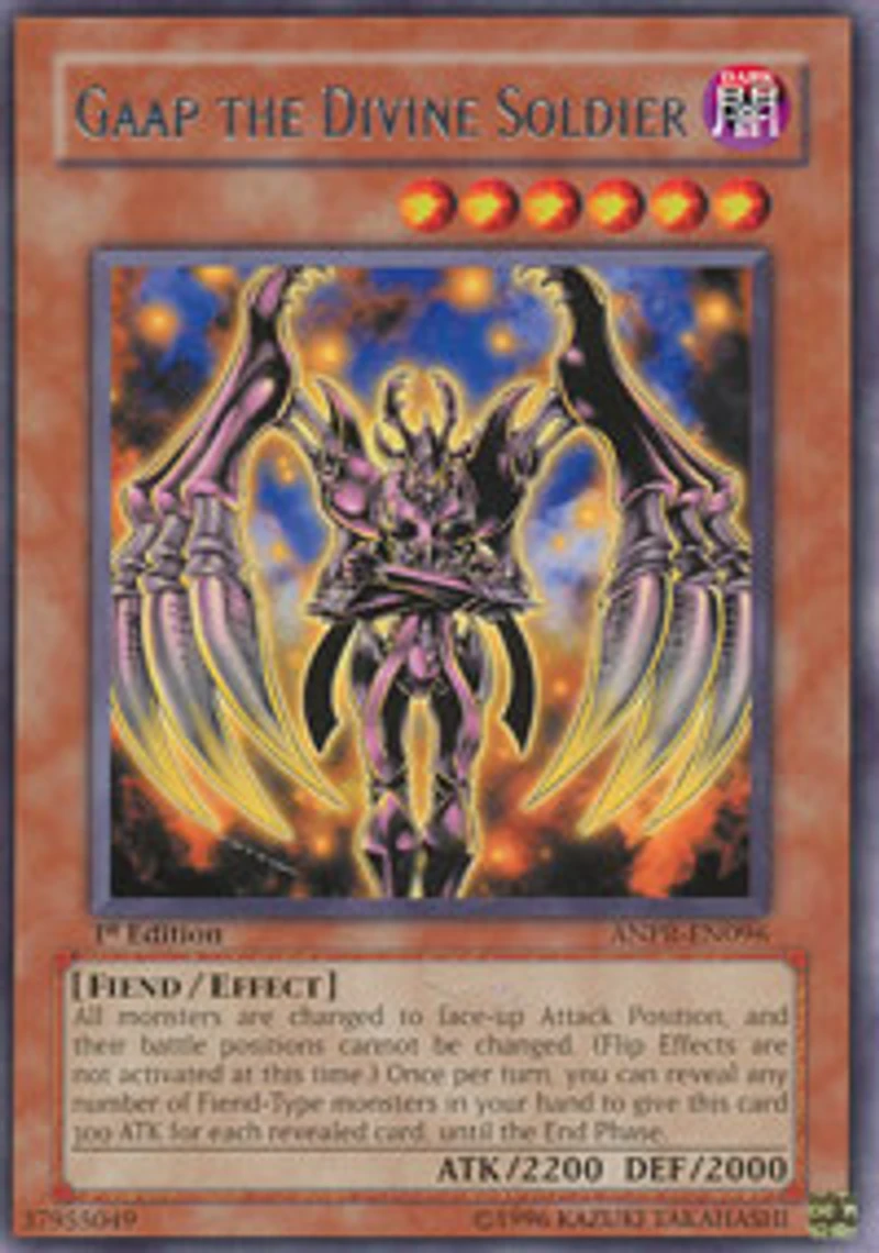 Gaap the Divine Soldier - ANPR-EN096 Rare Unlimited Edition