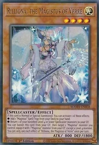 Rilliona, the Magistus of Verre - MAMA-EN058 - Ultra Rare - 1st Edition