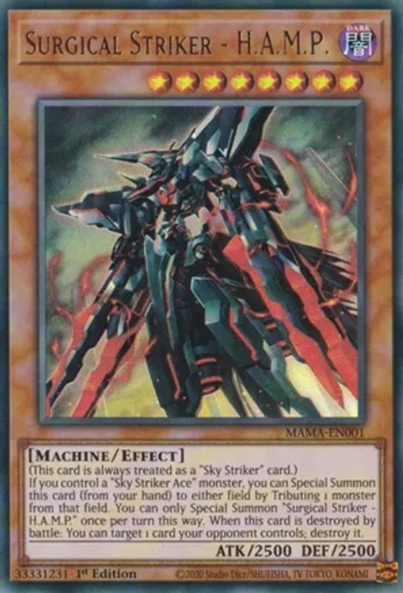 Surgical Striker - H.A.M.P. - MAMA-EN001 - Ultra Rare - 1st Edition