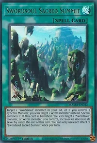 Swordsoul Sacred Summit - MAMA-EN042 - Ultra Rare - 1st Edition