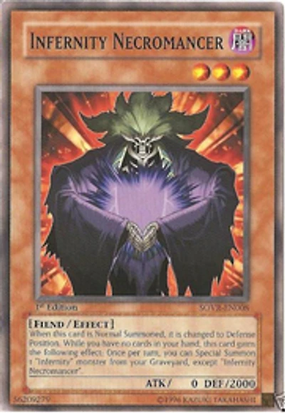 Infernity Necromancer - SOVR-EN008 - Common - Unlimited Edition
